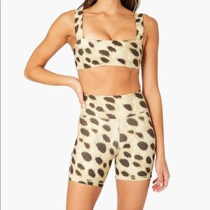 We Wore What Leopard Set — Bandeau & Biker Short